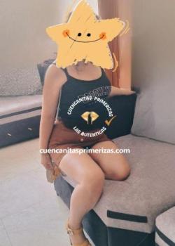 Ejecutiva Cuencana  guapa de rostro  blanca