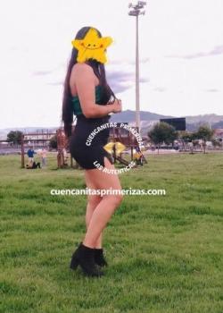 Chica Cuencana sin bebes delgada